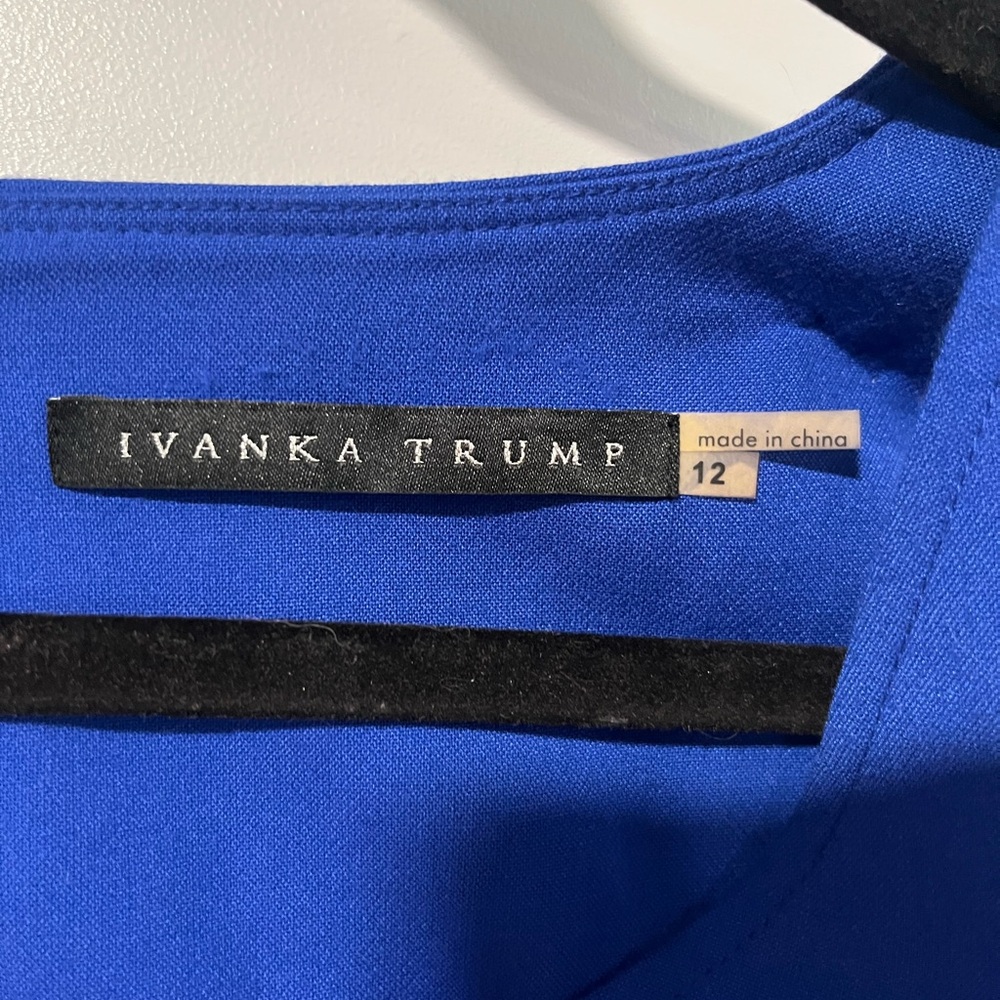 Royal Blue Ivanka Trump Dress - Picture 4 of 6